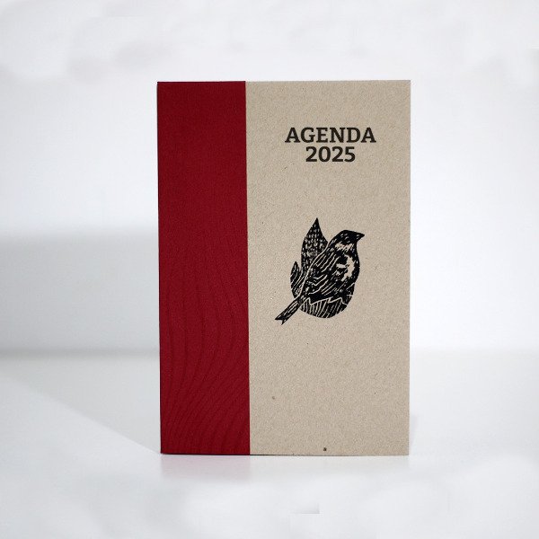 Producto - AGENDA PARA EL FIN DEL MUNDO (costura expuesta)