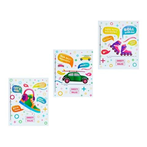 Producto - CARPETA N3 CON CORDON HOLOGRAFICA SWEETY WALKS RE