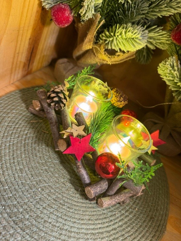Producto - Línea Forest - portavela doble (Efectivo: 21.200)