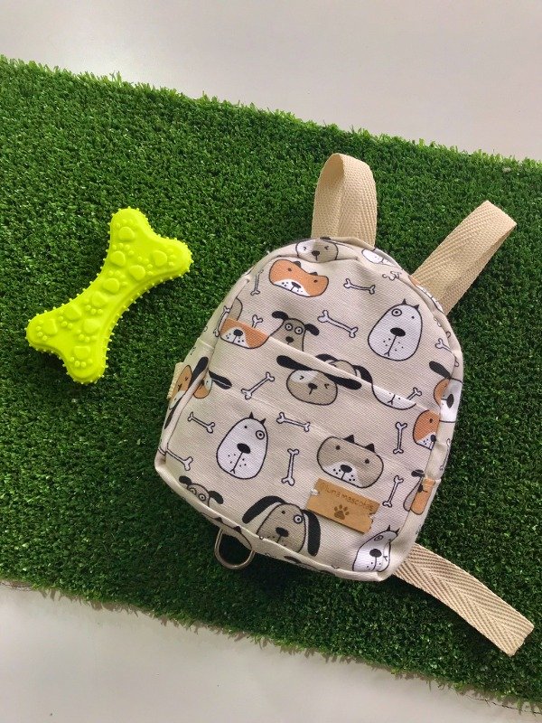 Producto - Mochi pretal beige Perritos