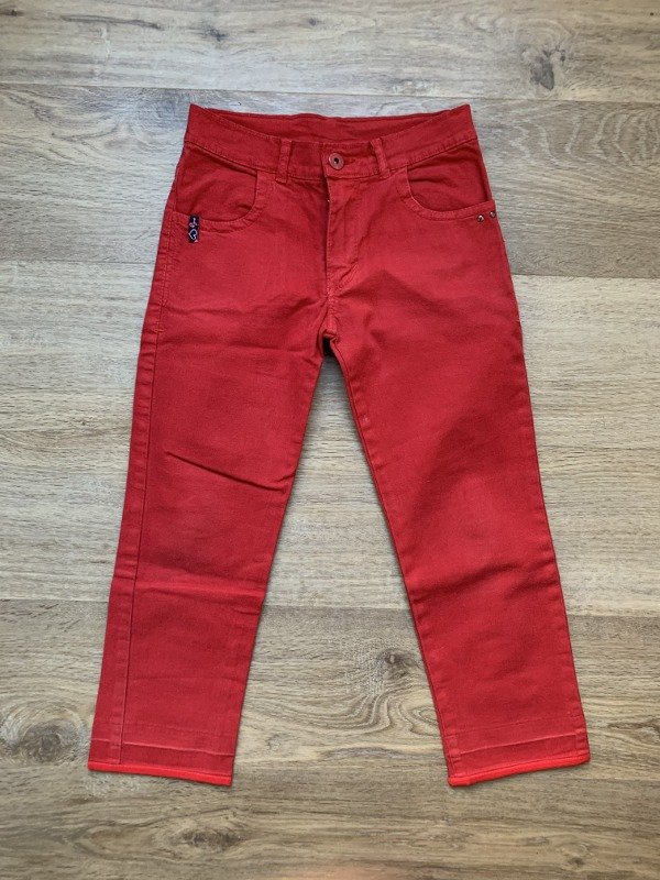 Producto - Pantalón rojo. Talle 8