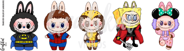 Producto - Transfer Color UV Labubu 002