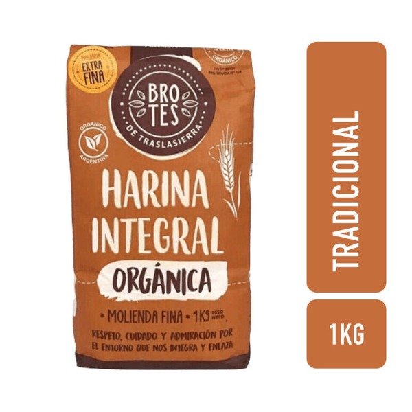 Producto - Harina Integral Tradicional x 1kg BROTES