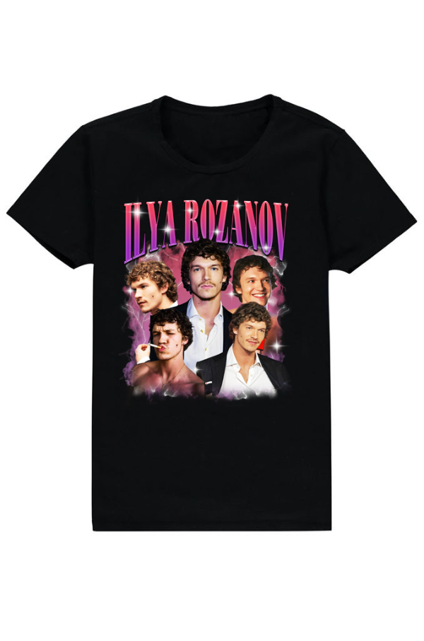 Producto - Remera Heated Rivalry Negra Ilya Rozanov