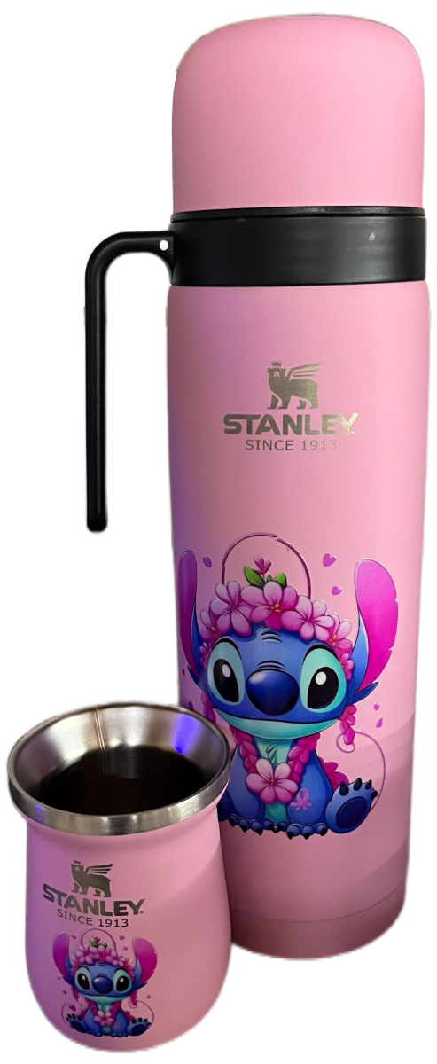 Producto - Termos con Mate de Acero Inoxidables 1 litro