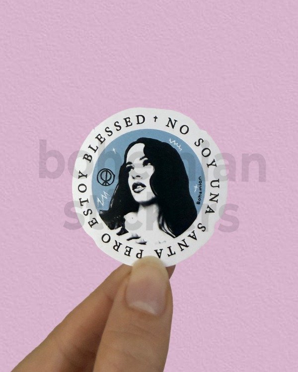 Producto - BLESSED ROSALIA - Sticker Individual de Rosalia