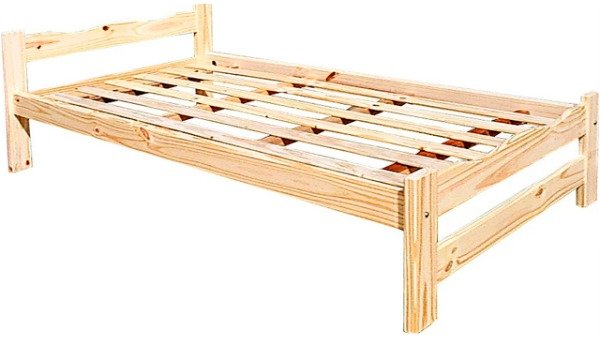 Producto - Cama Eco 100cm Pino