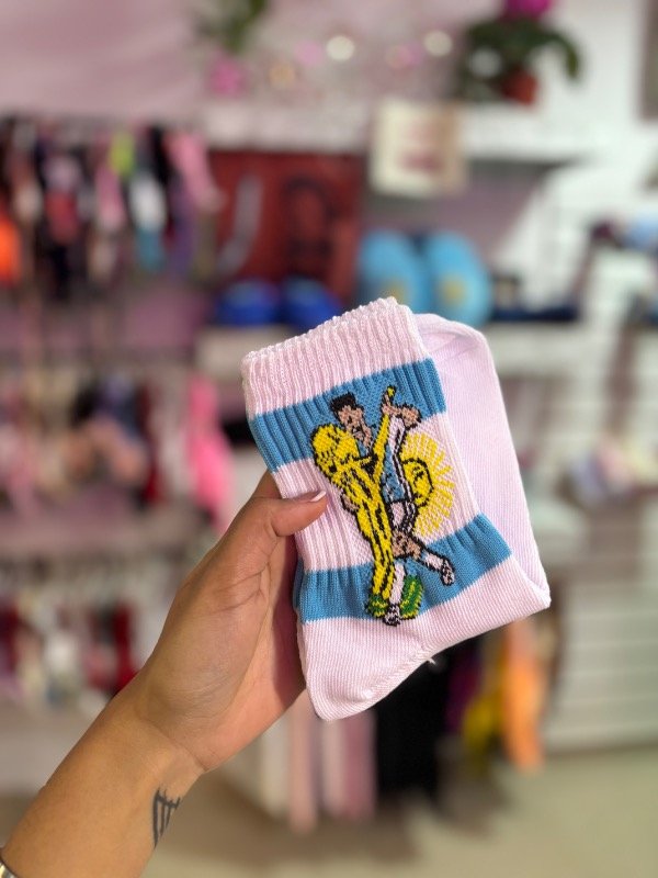 Producto - MEDIAS MESSI BAILANDO CON LA COOOO - 1