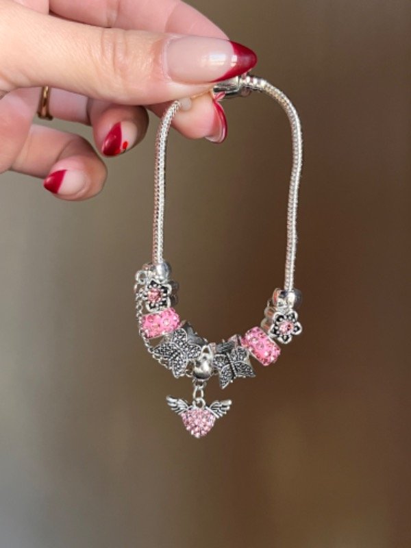 Producto - Pulsera corazón con alas
