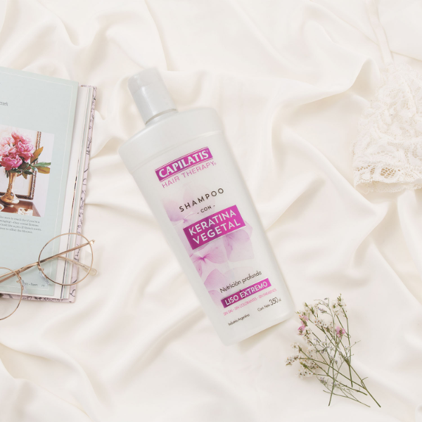 Producto - Shampoo con Keratina Vegetal, Línea Keratina Vegetal