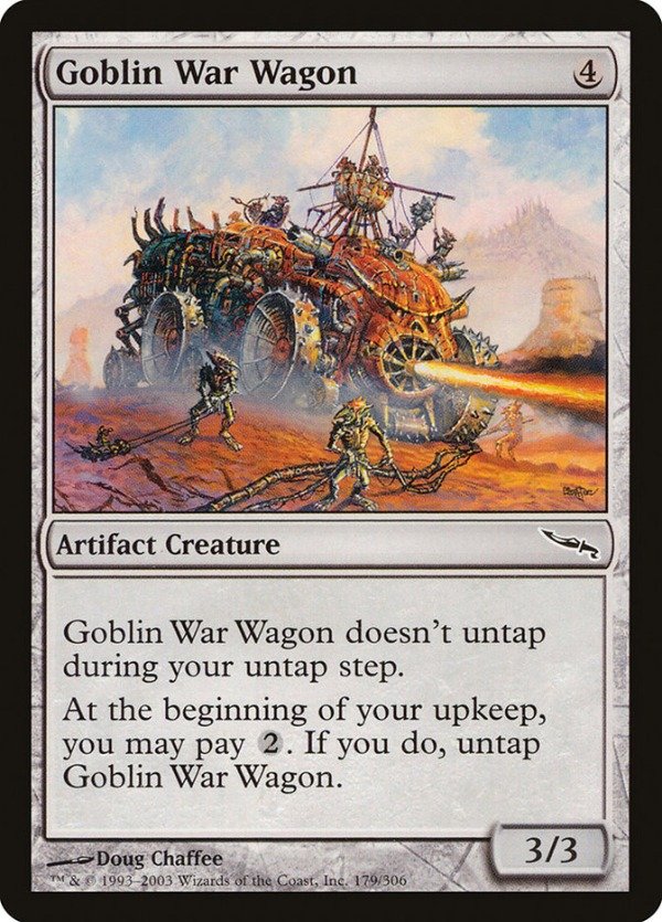 Producto - Goblin War Wagon  Mirrodin
