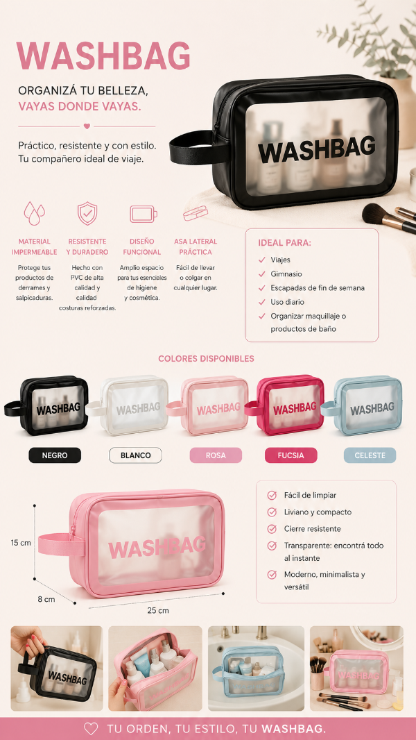 Producto - PORTACOSMETICO washbag - 1