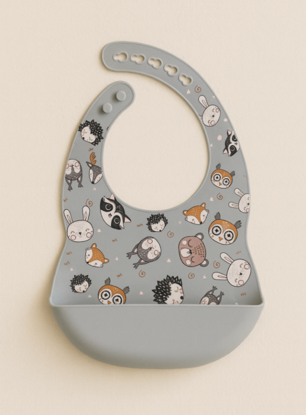 Producto - Babero Silicona Animales
