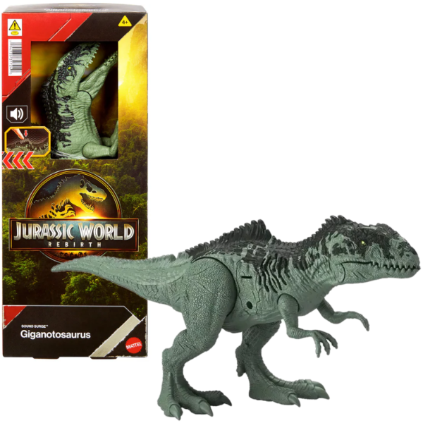 Producto - Jurassic World Rebirth Sound Surge Giganotosaurus