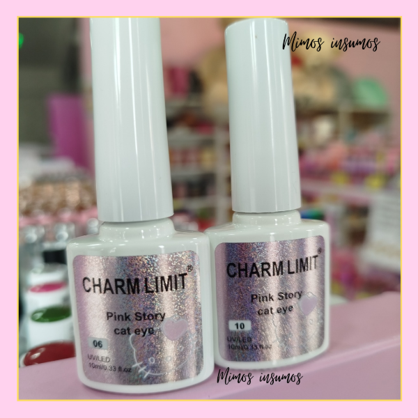 Producto - Cat eye pink story Charm límit