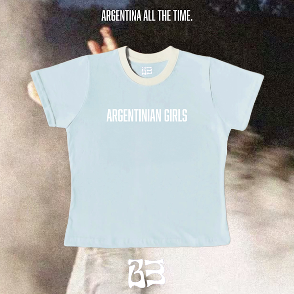 Baby tee argentinian girls