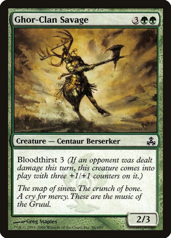 Producto - Ghor-Clan Savage  Guildpact