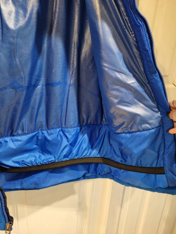 Producto - Campera ski COLUMBIA azul c/trampa de nieve- Talle 16 años amplia- PRECIO:190X - 4