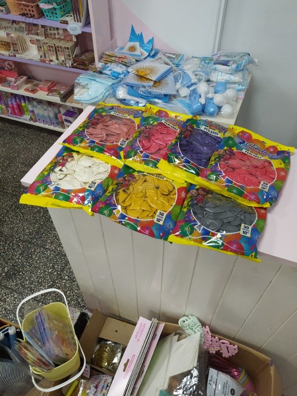 Producto - Set de globos perlados 10" x50