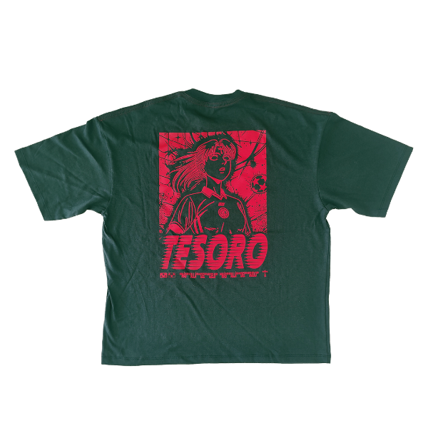 Producto - remera tesoro más allá (verde oscuro) - 1