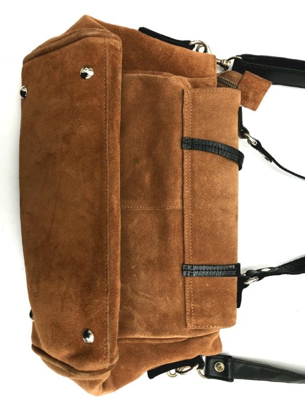 Producto - Leather bag Cuero gamuzado - 2