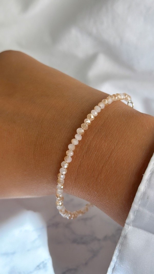 Producto - PULSERA CRISTALES CHAMPAGNE