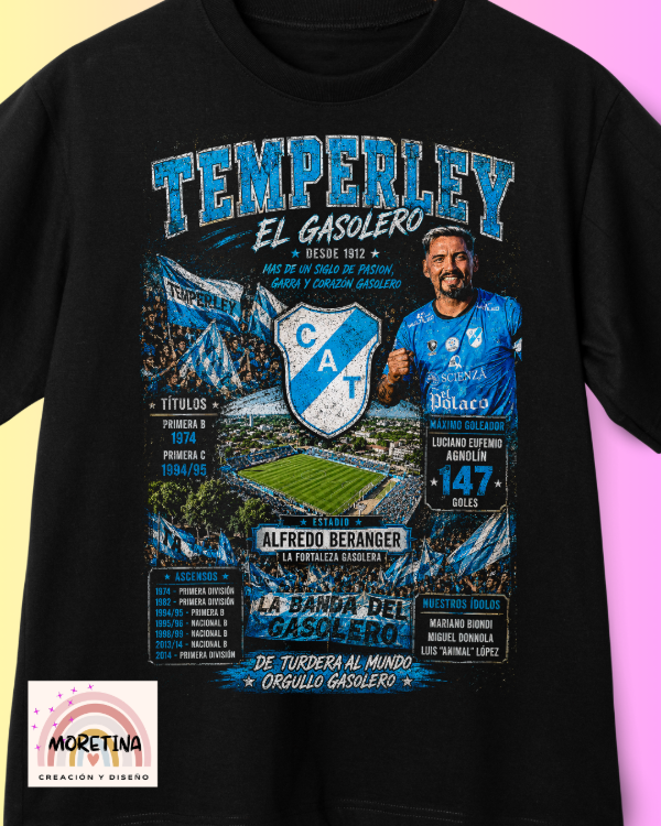 Producto - Remera de Club Temperley