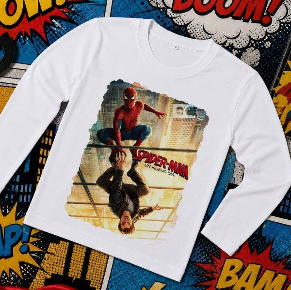 Producto - Remeras mangas largas Spiderman - 1