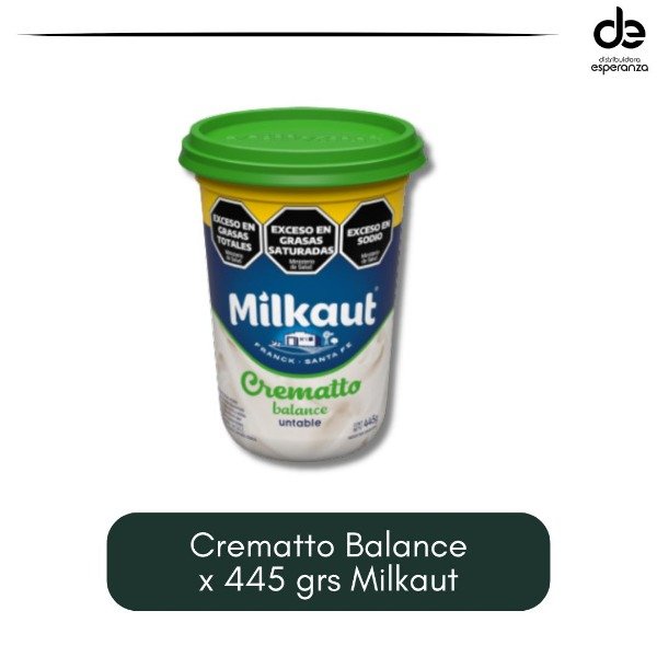 Producto - Crematto Balance x 445 grs Milkaut