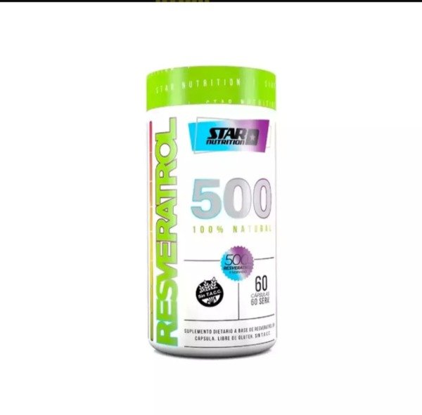 Producto - Resveratrol Star 500 x 60 cápsulas