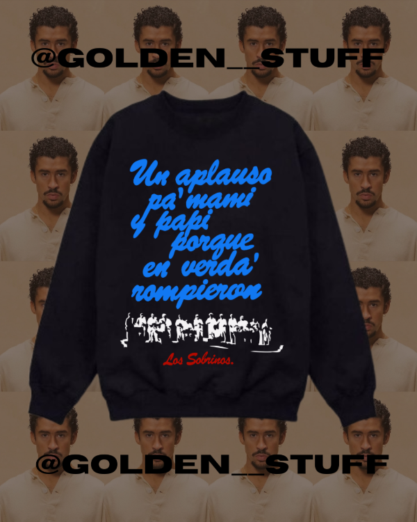 Producto - BUZO CUELLO REDONDO DISEÑO 4 - BAD BUNNY