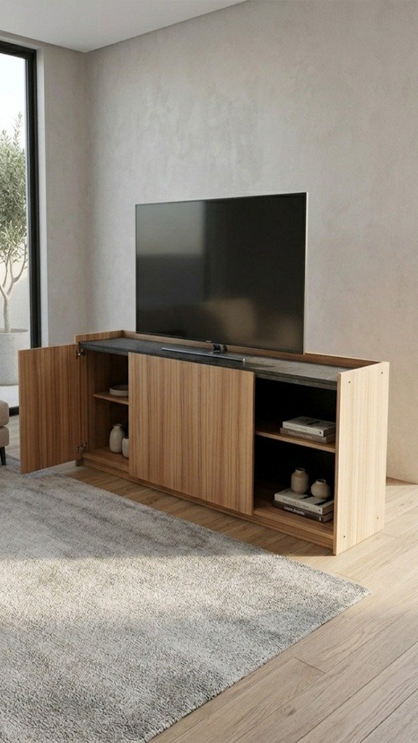 Producto - Bahiut 1,83m 4 puerta coco bolo/amberes