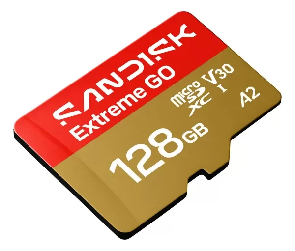 Producto - Microsd Sandisk Extreme Go 128gb 240mb 4k Drone Gopro A2 V30