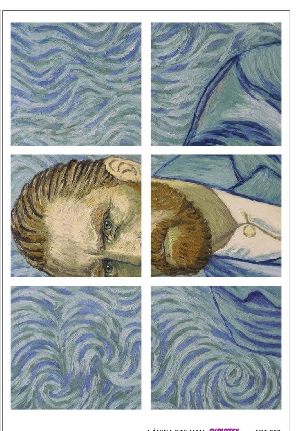 Producto - Transfer Van Gogh autorretrato Skalatex