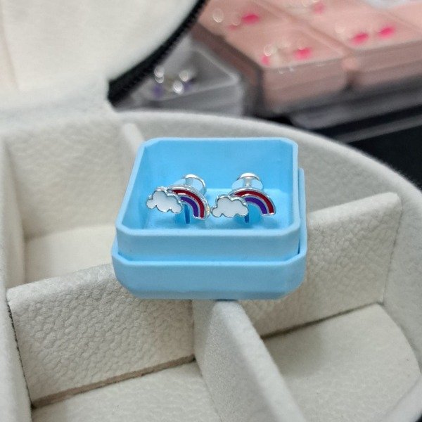Producto - ABRIDORES DE PLATA 925 ARCOIRIS 1