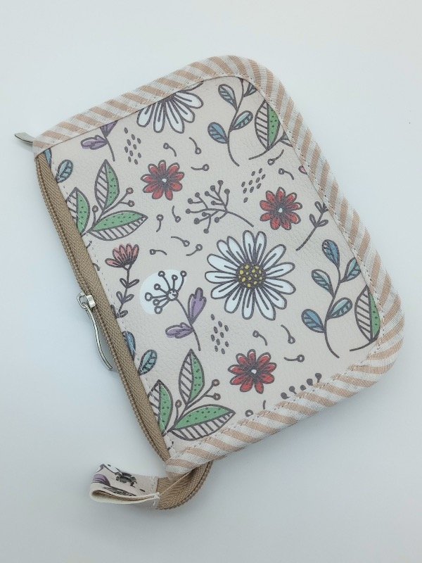 Producto - Billetera Lola - Beige Flora