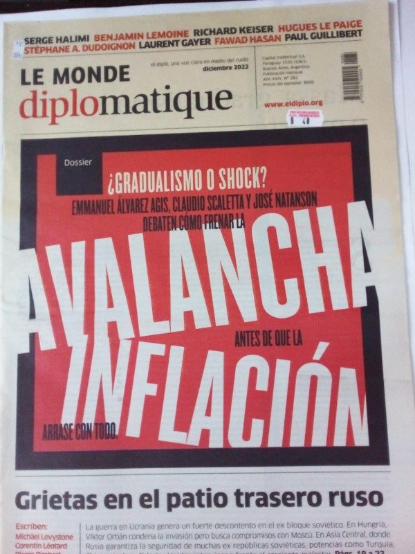 Producto - Le Monde Diplomatique #282 - Gradualismo o shock - Diciembre 2022