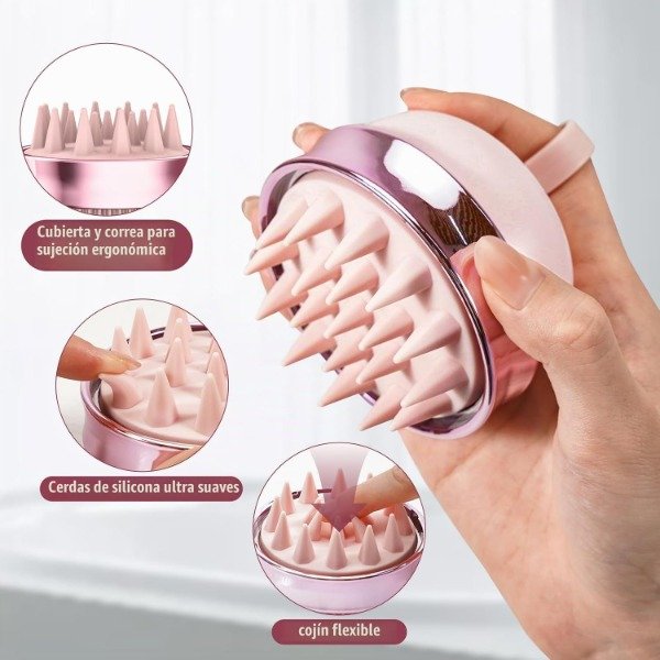 Producto - SHINLEA Masajeador de Cuero Cabelludo 2 en 1 - 2