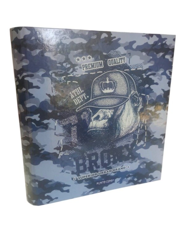 Producto - Carpeta 3x40 PUNTO CERO Bronx superior urban brand