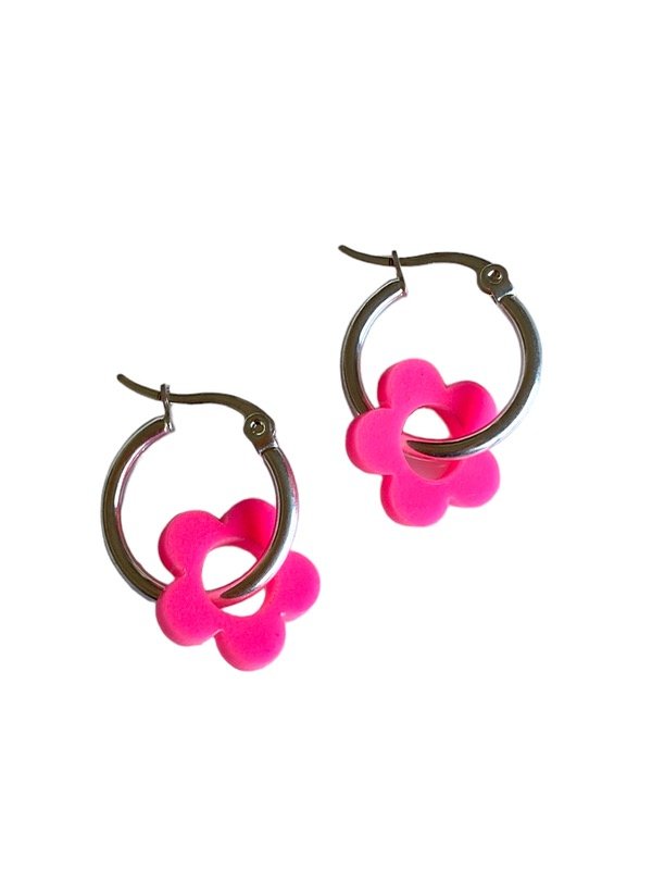 Producto - Petuñia rosa acero blanco