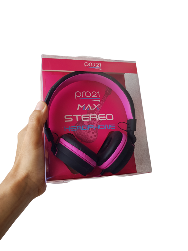 Producto - Auricular Vincha Manos Libres PRO21 MAX CON CABLE