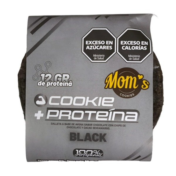 Producto - Galletitas Moms Cookie Protreina Black
