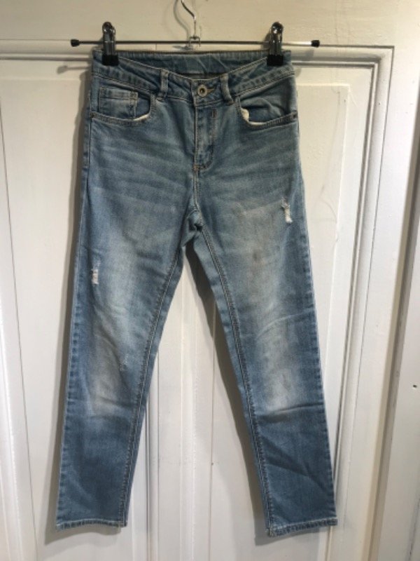 Producto - Jean ZARA celeste chupin Talle 8 años - PRECIO: 14X