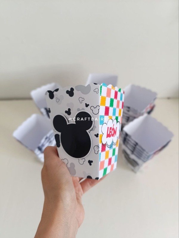 Producto - Cajas Pochocleras Personalizadas Mickey Mouse. CraftBaires