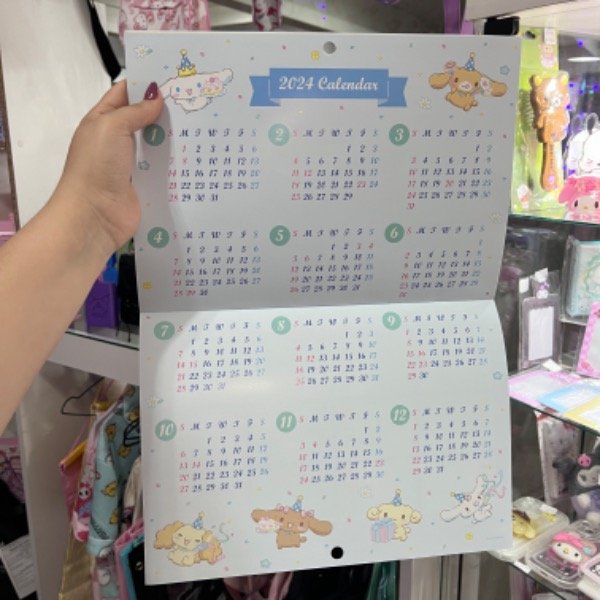 Calendario Cinnamoroll Friends 2024 Kori Store