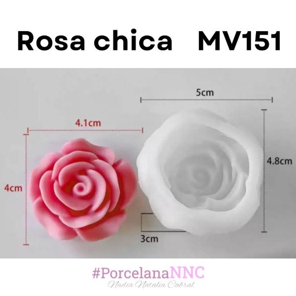 Producto - Rosa chica MV151