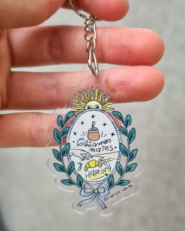 Producto - LLavero Escudo chismes