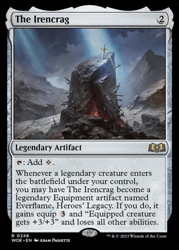 Producto - The Irencrag #248  Wilds of Eldraine