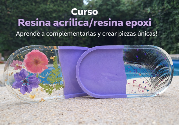Producto - CURSO PRESENCIAL RESINA ACRILICA/RESINA EPOXI SABADO 21/03