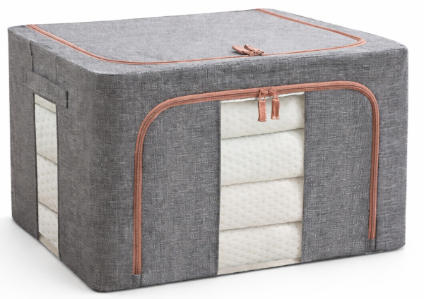 Producto - Caja Plegable de tela con visor (L)